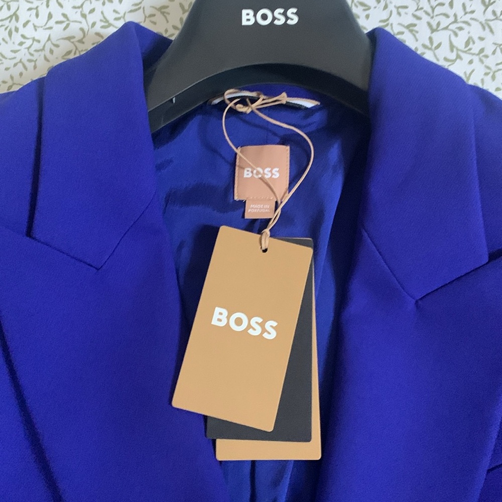 BOSS
REGULAR-FIT JACKET IN STRETCH FABRIC WITH ASYMMETRIC FRONT ‼️‼️ - Picture 9 of 11